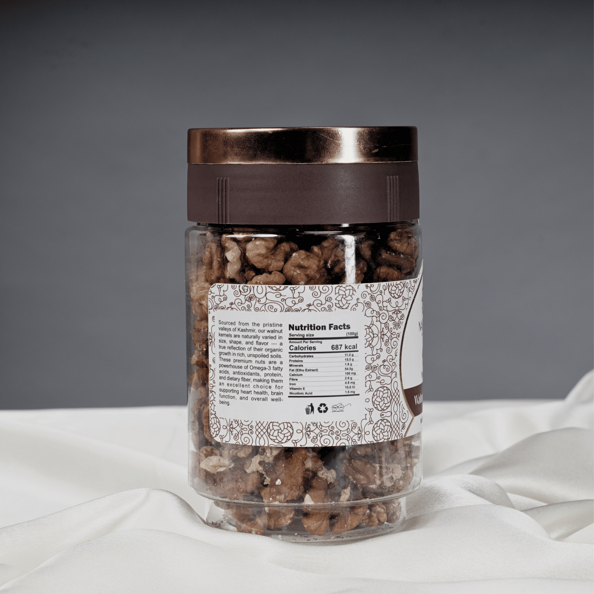 KASHMIRI WALNUT KERNELS JAR200GM
