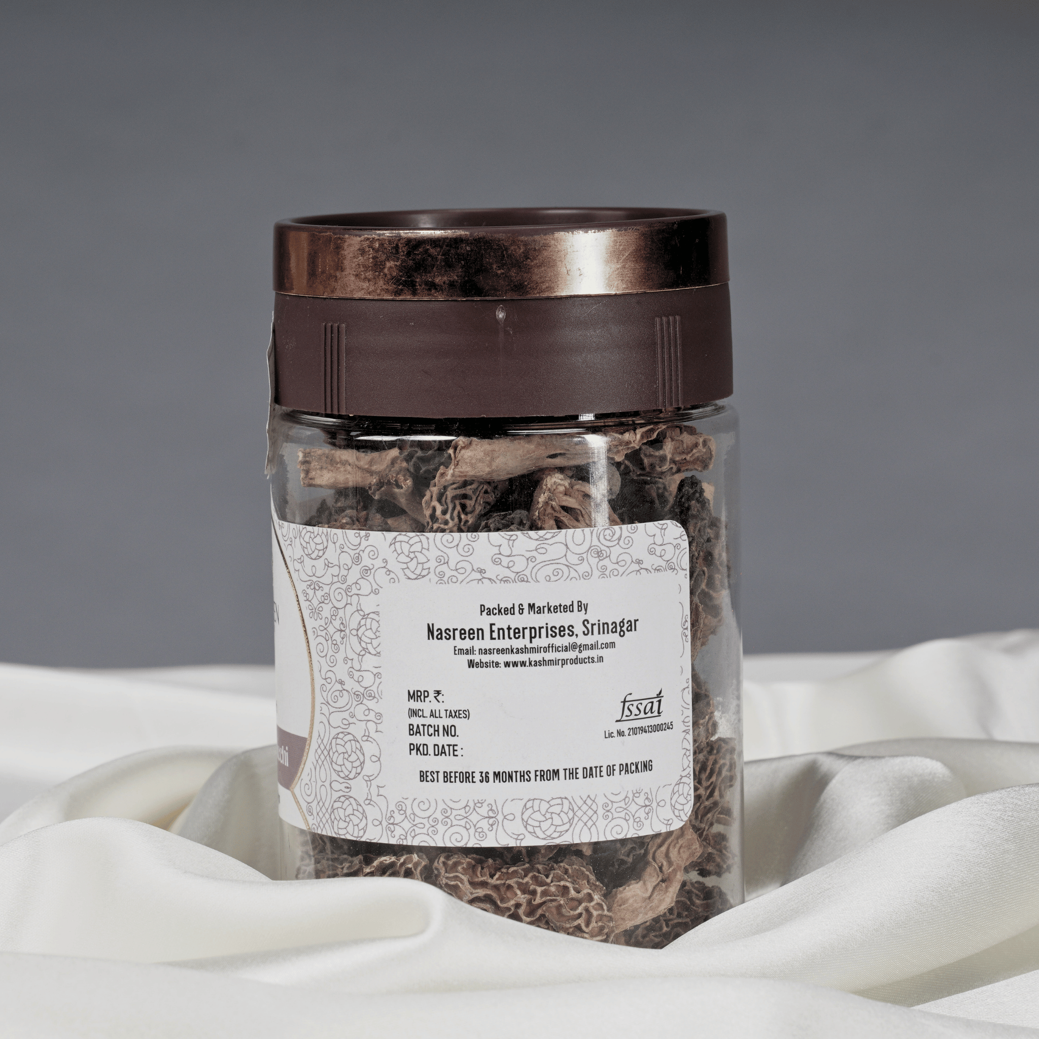 KASHMIRI MORELS GUUCHI JAR 50GM