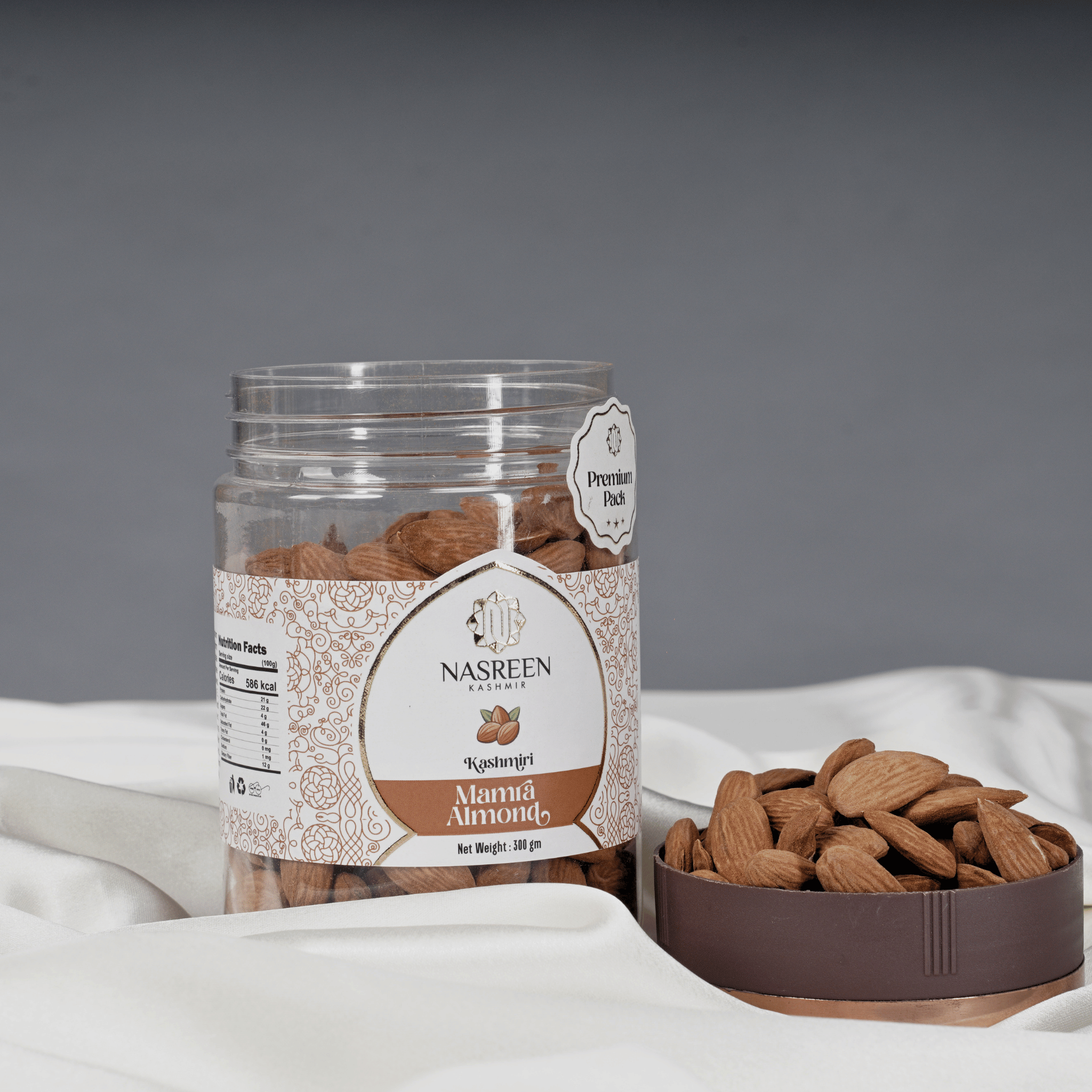 KASHMIRI ALMOND JAR 300GM