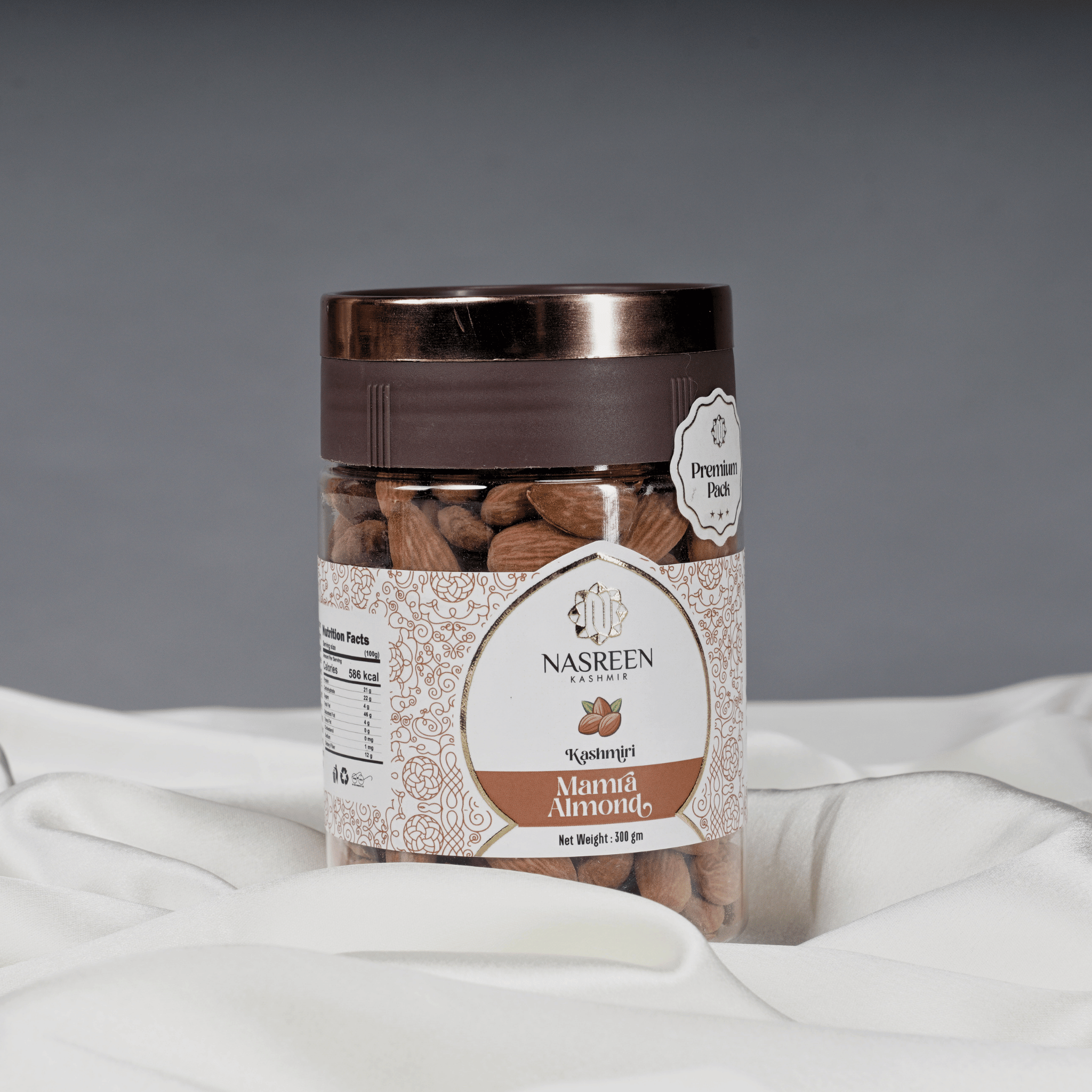 KASHMIRI ALMOND JAR 300GM