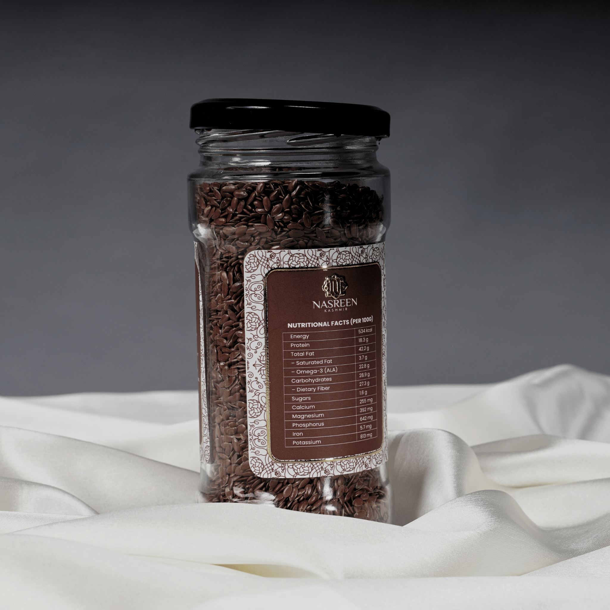 FLAX SEEDS PET JARS 250GM